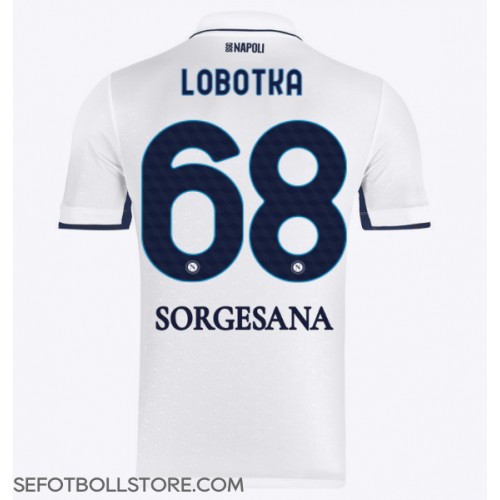 SSC Napoli Stanislav Lobotka #68 Replika Bortatröja 2024-25 Kortärmad